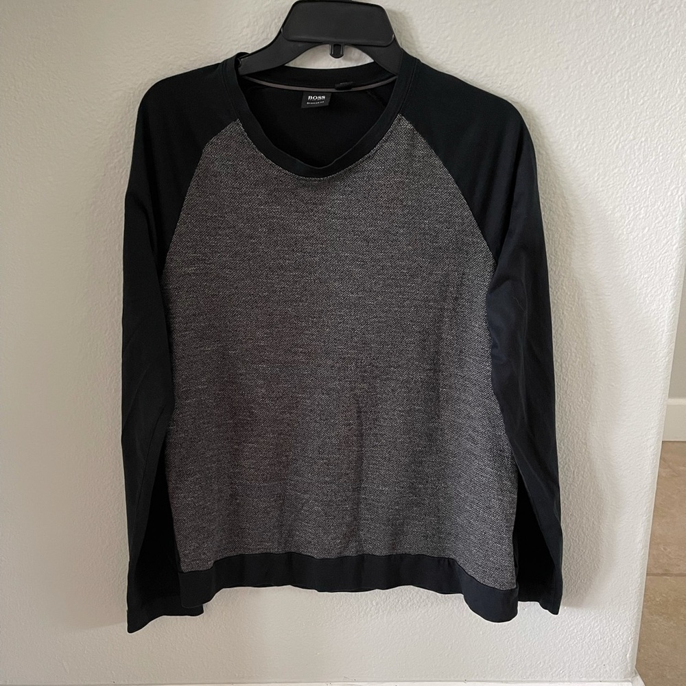 Hugo Boss Regular Fit Long-Sleeved Size L Top
